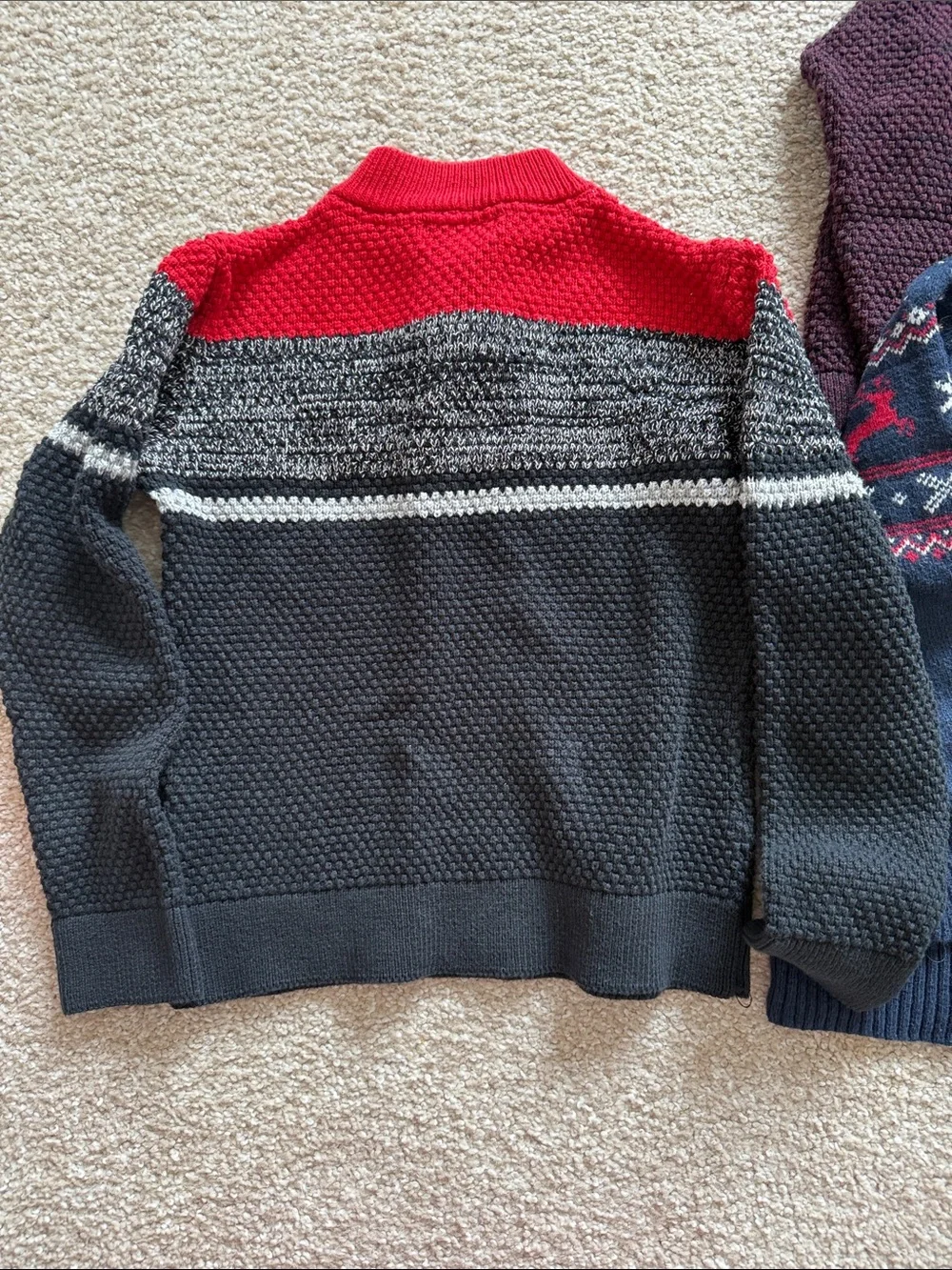Size 5t lot of sweaters - gap, chaps and logg